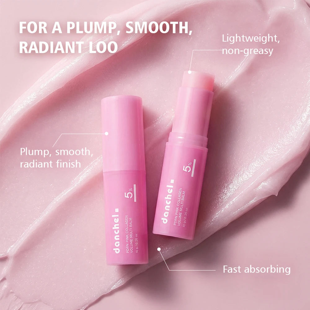 Collagen Plumping Hydrating Cream Stick Lightweight Non-Greasy Deep Moisturizing for Dry Dewy Skin Instant Touch-Ups Hydration